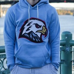 D4- Portland Winterhawk Blue Hoodie